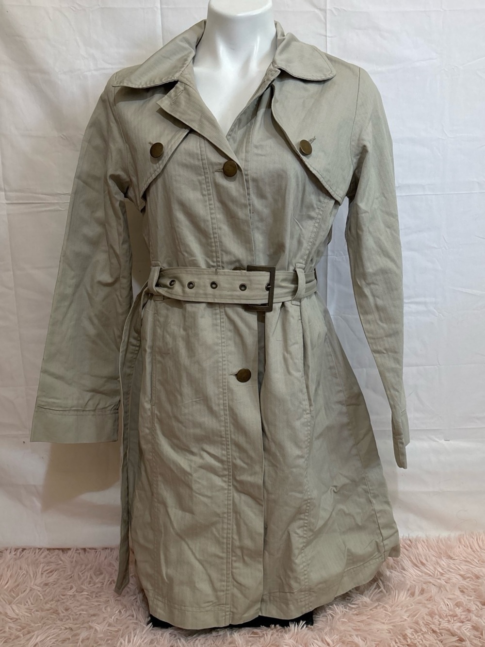 Vintage y2k escio medium trench coat